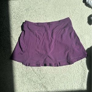 COPY - Lululemon Athletic skirt in grape color